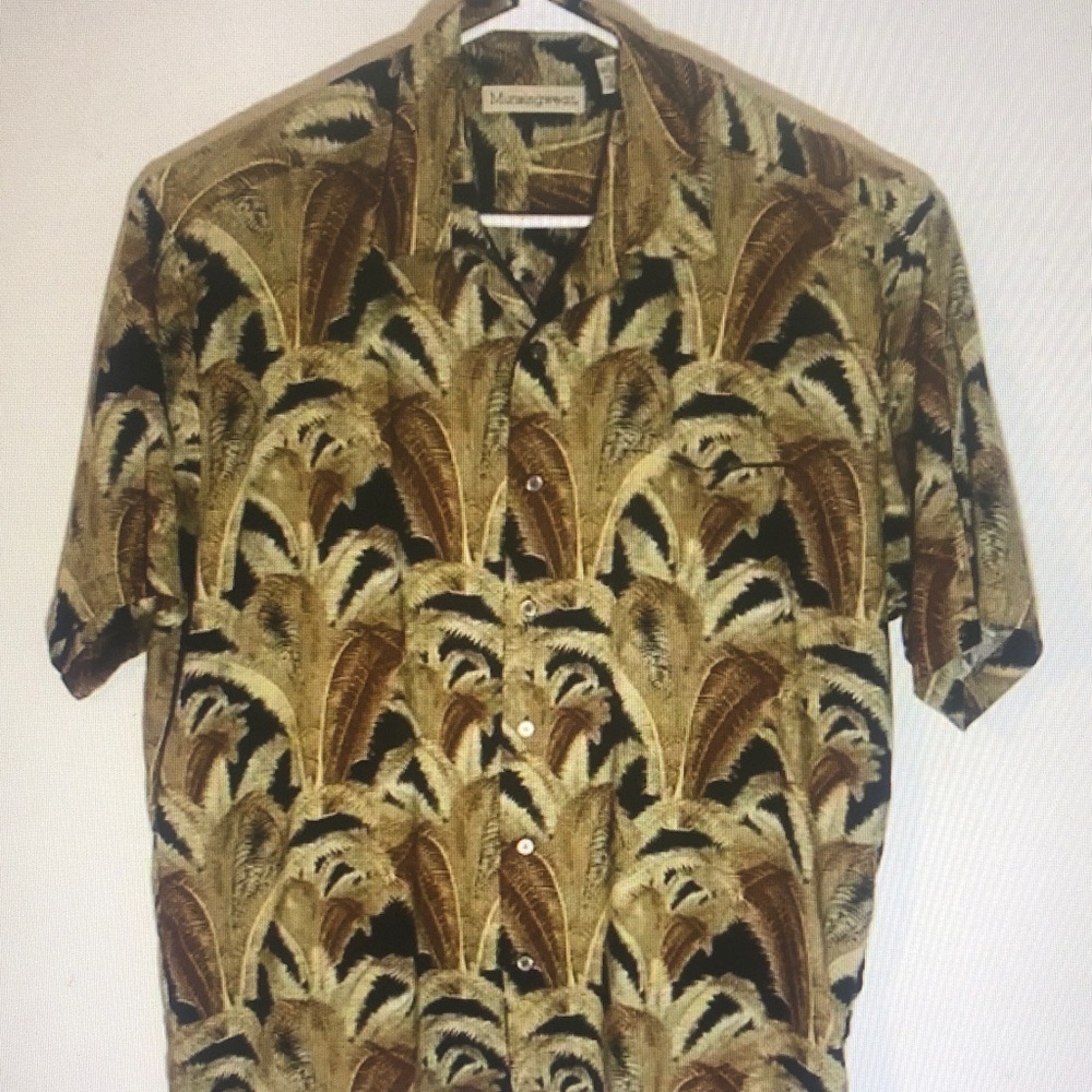 Men's Tropical Print Shirt